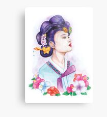 Gisaeng Metal Print