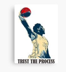 embiid trust the process Canvas Print