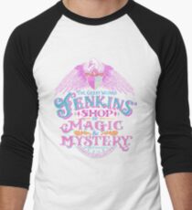 The Great Wizard Jenkins' Shop of Magic and Mystery Baseball ¾ Sleeve T-Shirt