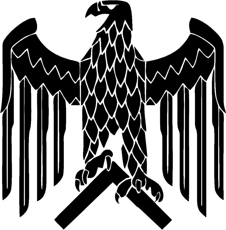 "German Eagle Emblem" by Tyrannus Redbubble