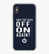 Have you tried turning it off and on again? iPhone Case