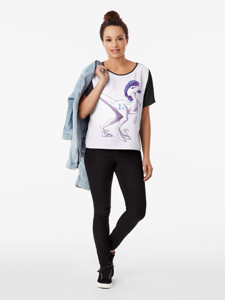 Alternate view of Raptor Rarity Chiffon Top