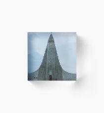 Hallgrimskirkja Acrylic Block