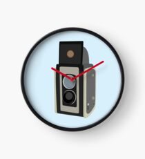 vintage camera Clock