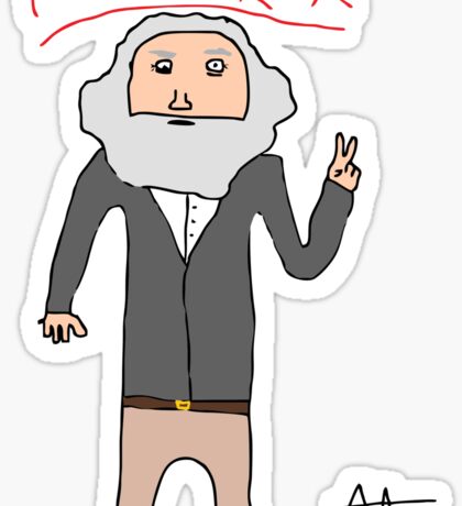 Karl Marx: Stickers | Redbubble