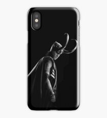 Loki black&white iPhone Case