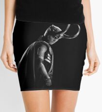 Loki black&white Mini Skirt