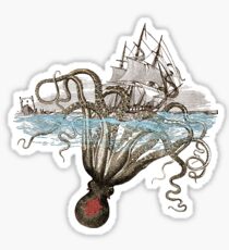 Beware the Kraken! Sticker