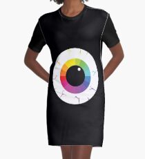 Palette Eye Graphic T-Shirt Dress