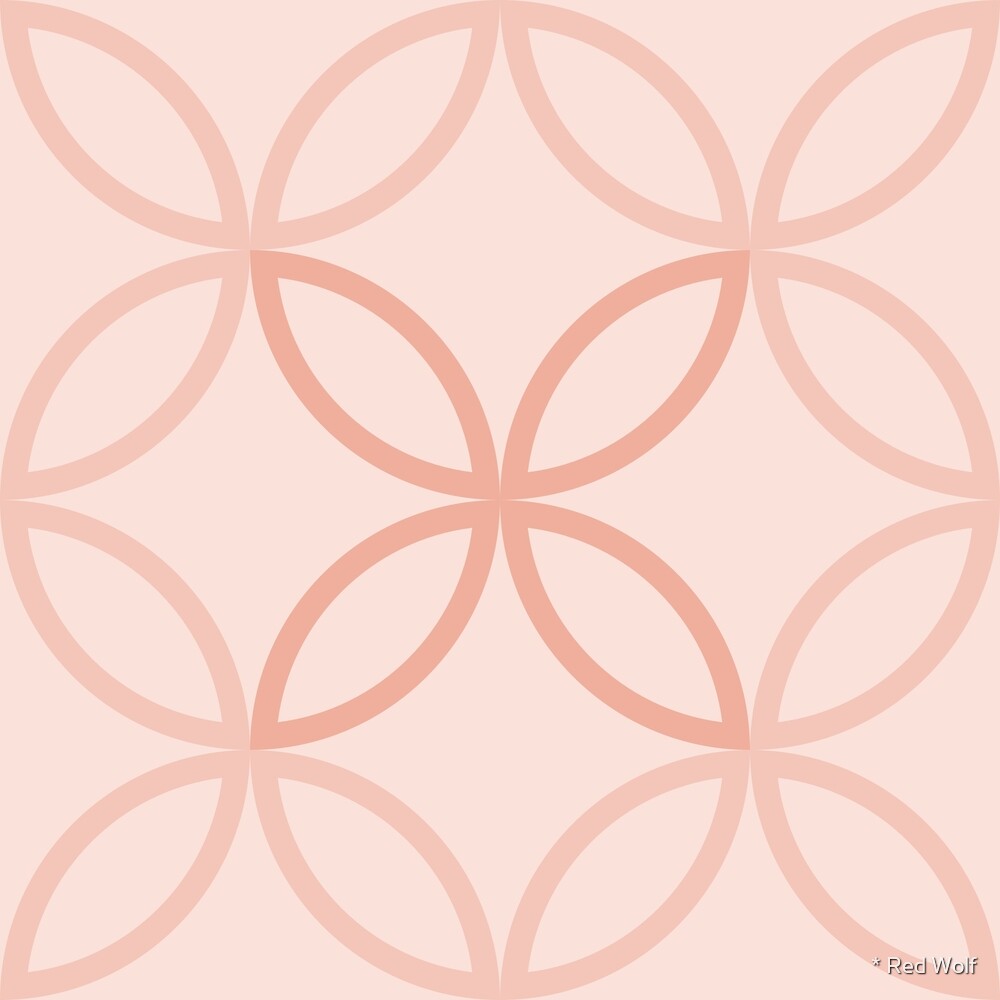 Geometric Pattern: Circle Nested Outline: Wanderlust by * Red Wolf