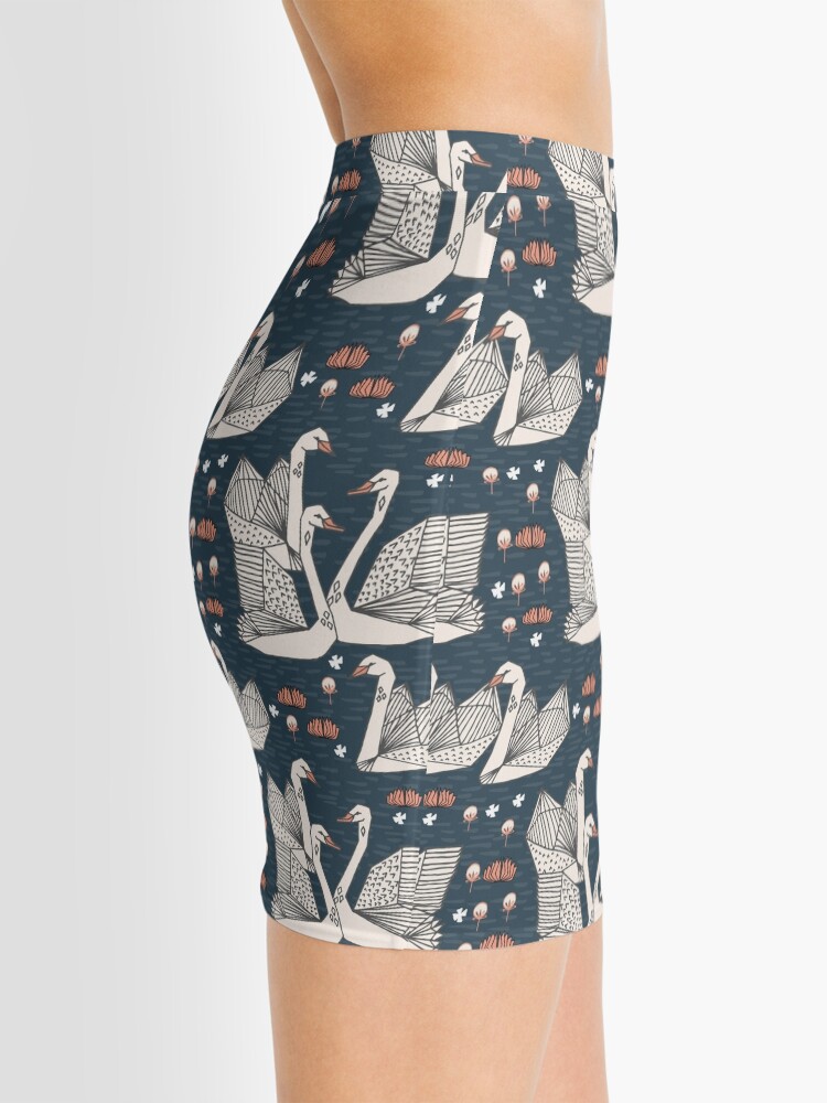 Alternate view of Origami Swans by Andrea Lauren Mini Skirt