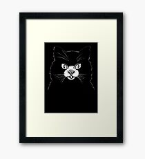 Cat Mouse - Optical Illusion Framed Print