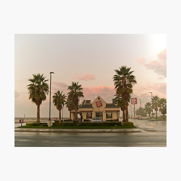 fast food sunrise Photographic Print