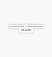 Hidden Sneak Sticker
