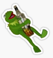 Kermit Unleashed Sticker