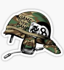 Game Over Man Aliens Born to Kill Sticker