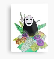 No Face Metal Print