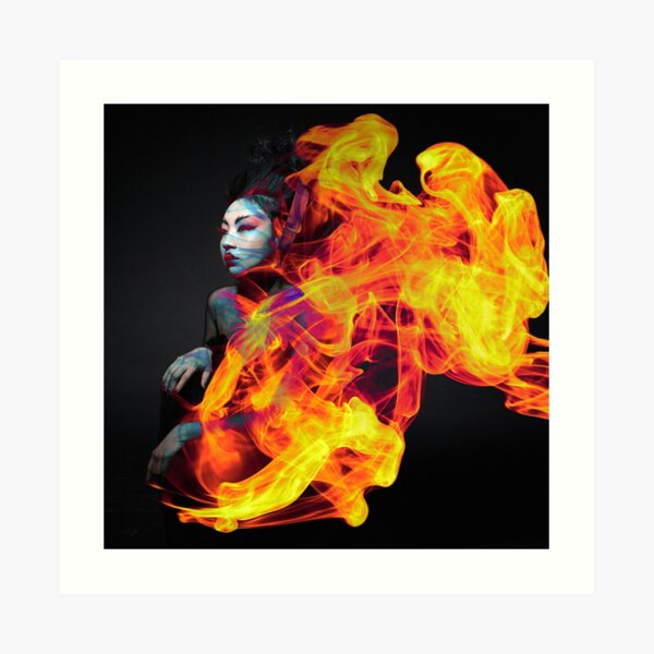 Fifi Rong - artwork by Paris Seawell Art Print