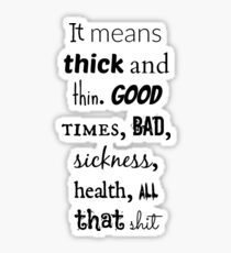 Mickey Milkovich Sticker