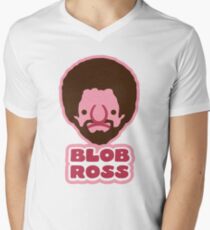 Blob Ross Men's V-Neck T-Shirt