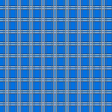 Artwork thumbnail, Abstract tartan in the blue color by vectormarketnet