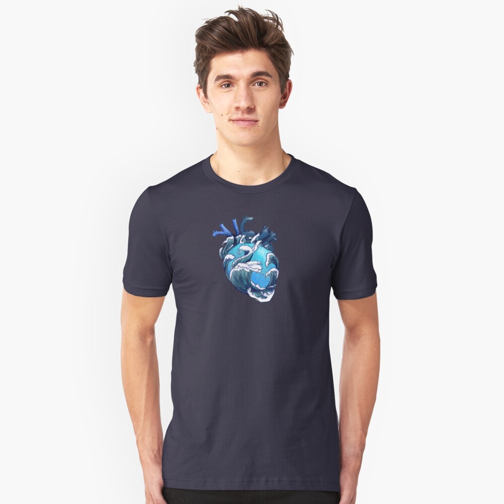 Beneath the Waves Slim Fit T-Shirt