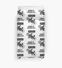Beware of Freudian Slips Duvet Cover