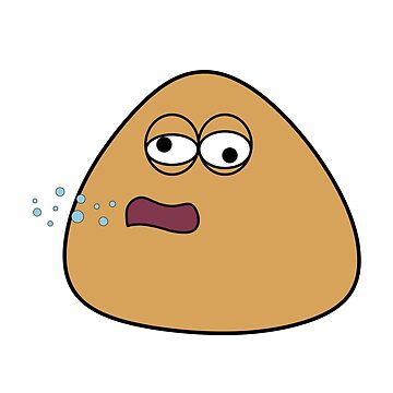 Pou Sad Sticker by Pintoranimation