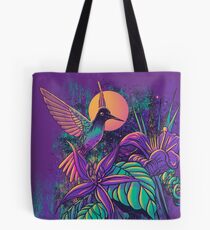 Purple Garden Tote Bag