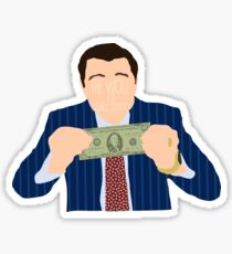 The Wolf of Wall Street - Leonardo DiCaprio Sticker