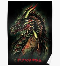 Dragonborn (Green Version) Poster