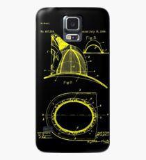 firefighter fireman patent art Case/Skin for Samsung Galaxy