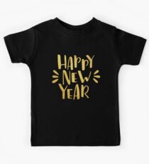 Cute Happy New Year 2018 2019 Kids Tee