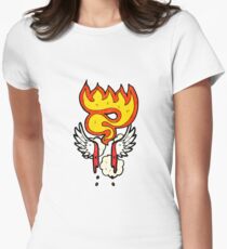 cartoon Women's Fitted T-Shirt