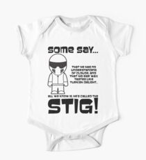 The Stig - No understanding of Clouds One Piece - Short Sleeve