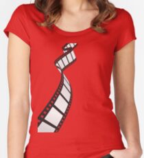 Film 35mm Women's Fitted Scoop T-Shirt