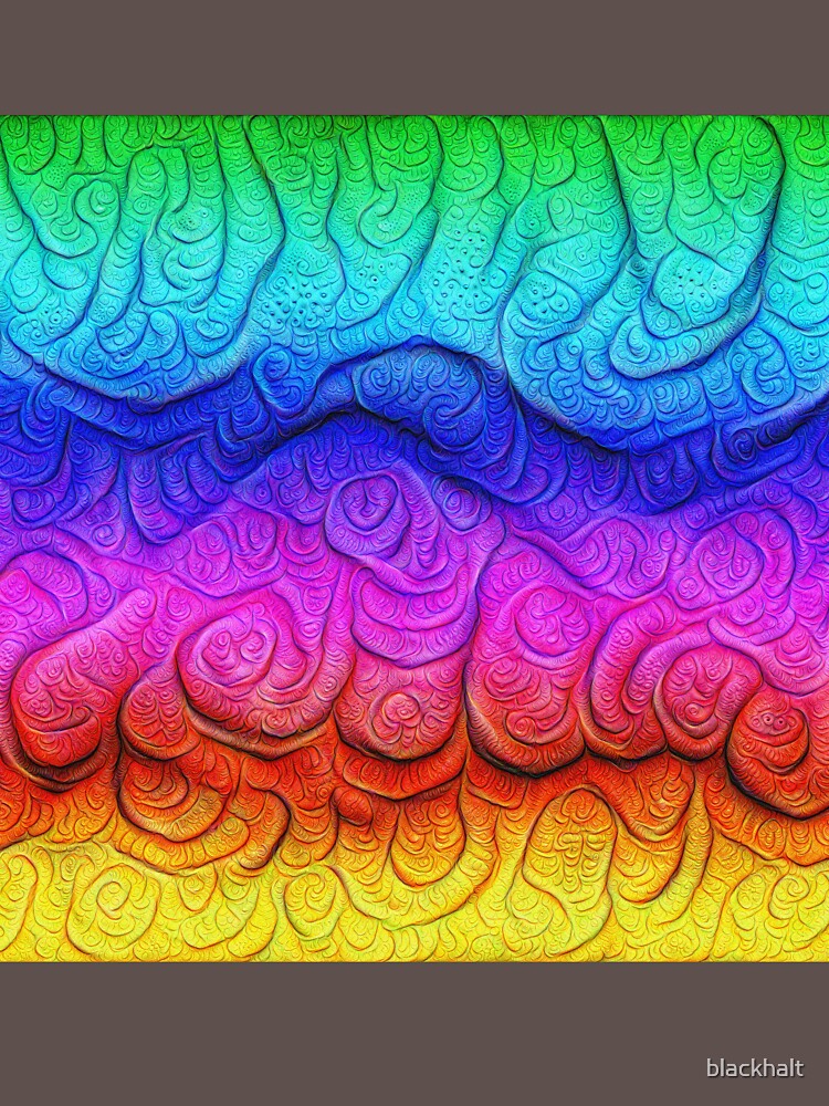 Color Foam levels #DeepDream by blackhalt