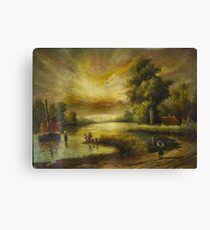 Oil Painting nature Canvas Print