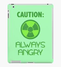Always Angry iPad Case/Skin