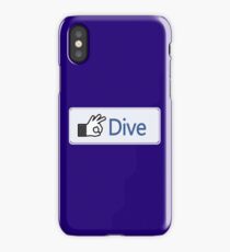 Dive 'Like' Button iPhone Case