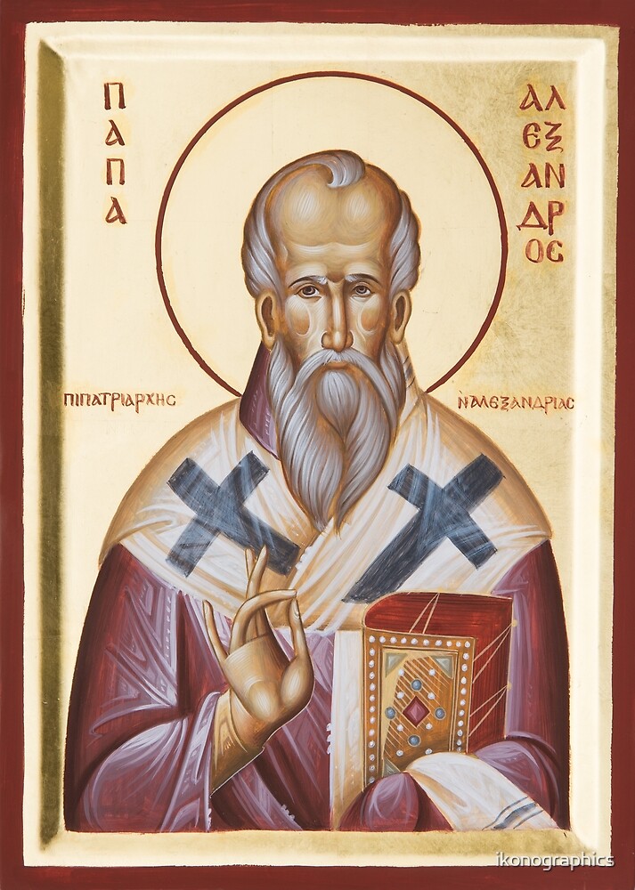 St Alexander of Alexandria by ikonographics