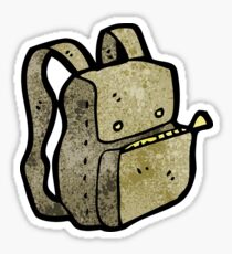cartoon rucksack Sticker