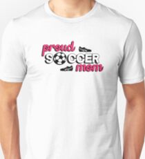 Stolze Fußballmutter Slim Fit T-Shirt