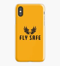 Fly Safe Graphic iPhone Case