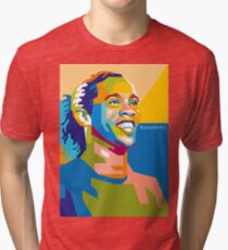 WPAP - Ronaldinho Tri-blend T-Shirt