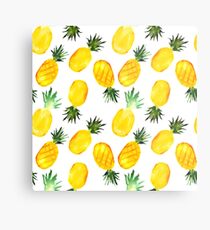 Ananas Metalldruck