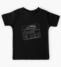 Toyota Tercel SR5 4WD Wagon AL25 BW Clinometer Kids Tee