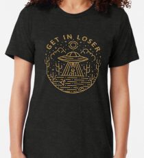 Camiseta de tejido mixto Get In Loser