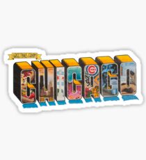 Greetings From Chicago Sticker