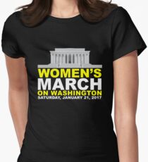 Women's March on Washington Women's Fitted T-Shirt